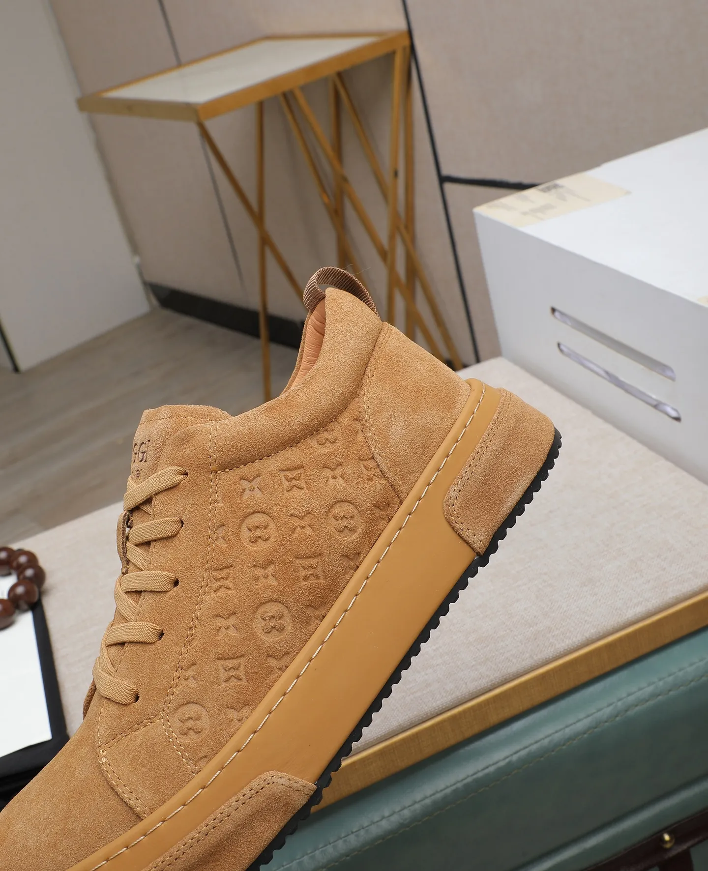 Men's shoes 💰620 IUGGI new retro presbyopia men's shoes, casual and versatile, full of high-end sense, fashionable, luxury and personalized style, joint model, retro presbyopia factor, full of handsome style, first layer suede cowhide, lining wool, rubber outsole, light and non-slip size: 39-44